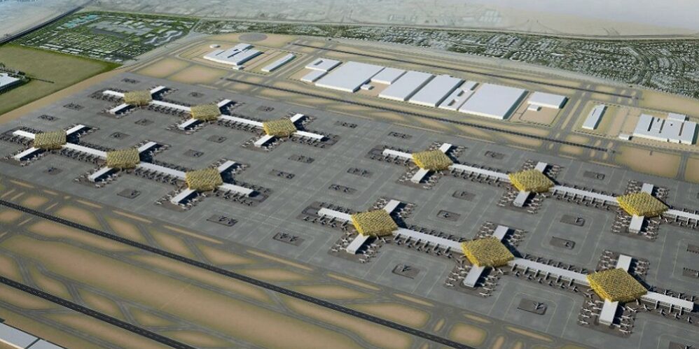 dubai new airport project location